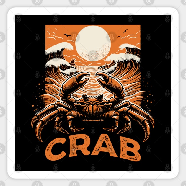 Crab Sticker by Yopi